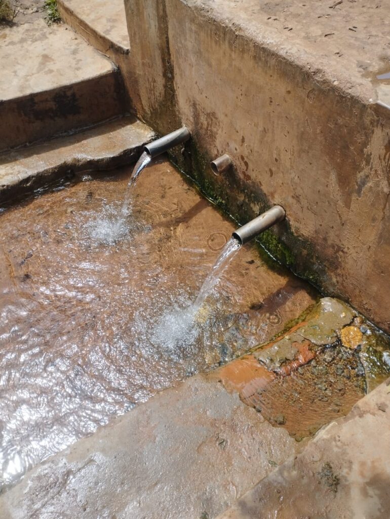 Piped water for schools